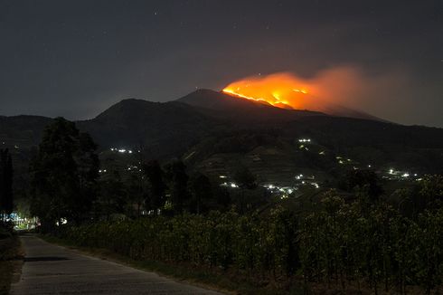 Kebakaran Hutan Gunung Merbabu Masih Terjadi di Wilayah Boyolali
