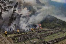 Machu Picchu Nyaris Terbakar karena Kebakaran Hutan Dekat Reruntuhan Inca