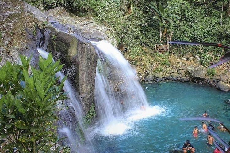 Curug Panglebur Gongso di Kendal, Jawa Tengah