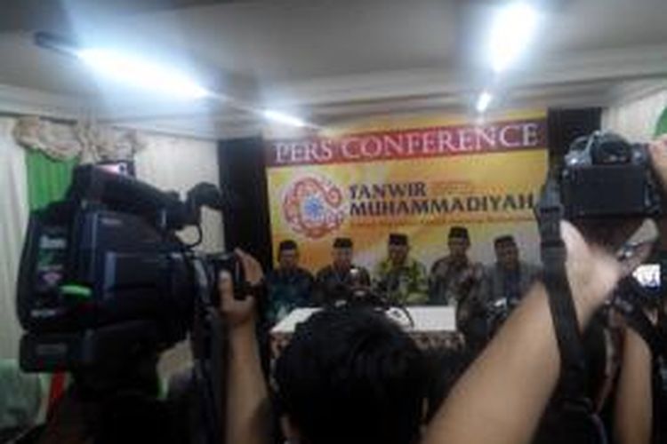 Pimpinan Muhammadiyah Din Syamsuddin membuka Tanwir Muhammadiyah di Samarinda Kaltim