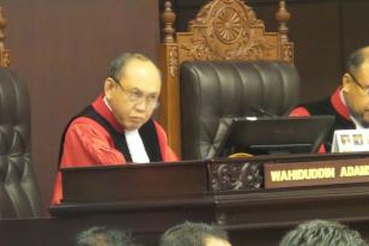 Hakim Mahkamah Konstitusi Wahiduddin Adams