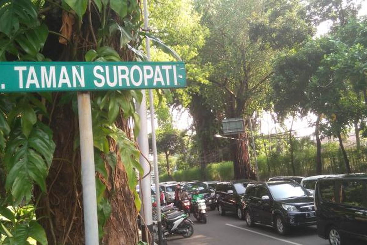 Jalan Taman Suropati, Jakarta Pusat.