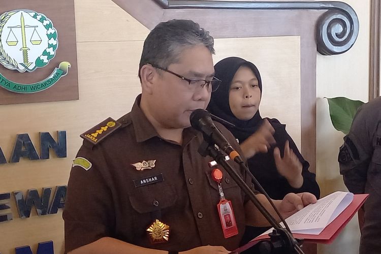 (DIY) Aspidsus Kejati DIY Anshar saat ditemui di kantor Kejati DIY, Kota Yogyakarta, DIY, Kamis (2/11/2023)