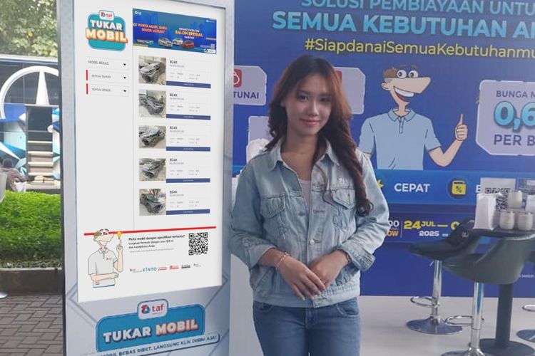 TAF luncurkan layanan tukar tambah digital di GIIAS 2025, mudahkan pengunjung cari mobil baru dan bekas.