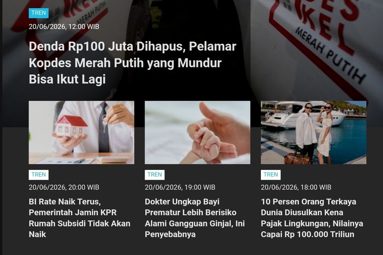 [POPULER TREN] Panselnas Hapus Denda Rp 100 Juta bagi Pelamar Kopdes Merah Putih | PLN Salurkan Batu Bara ke PLTU Jawa