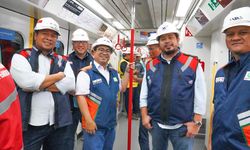 Waskita Karya Kebut Pembangunan LRT Jakarta Fase 1B, Tes Jalur Lintasan Berjalan Lancar