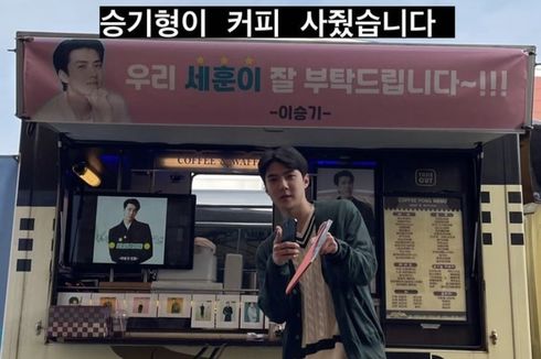 Sehun EXO Pamer Hadiah Truk Kopi dari Lee Seung Gi