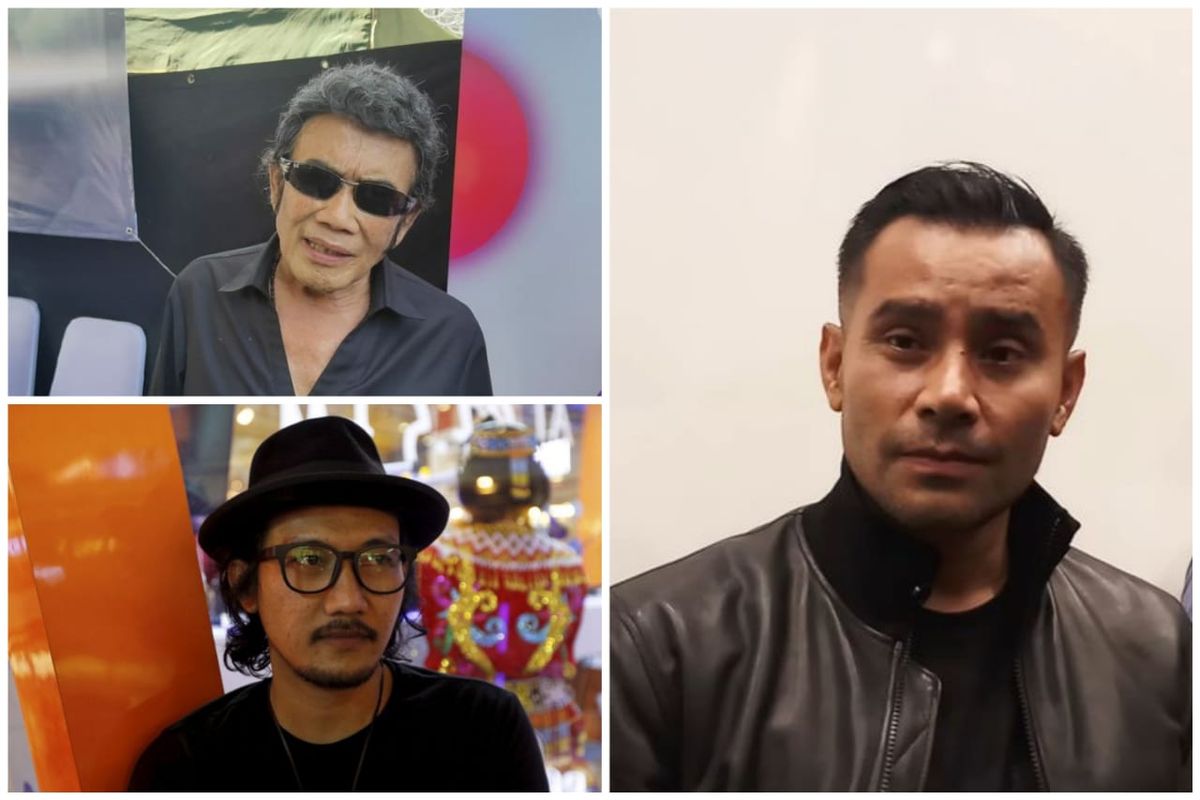 Rhoma Irama, Sandy Canester, dan Judika.