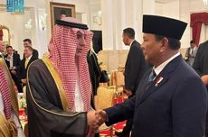 Hadiri Pelantikan Prabowo, Menlu Arab Saudi Sampaikan Surat dari Raja Salman