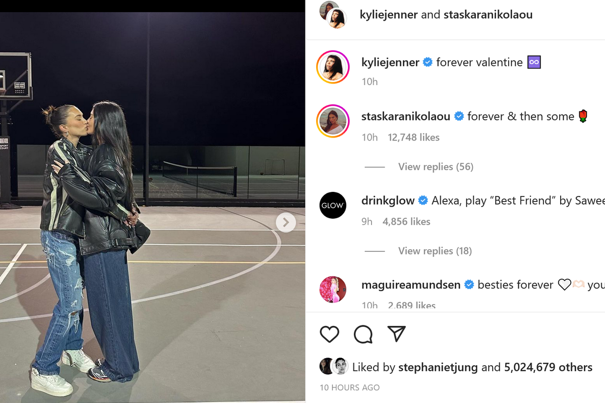 Kylie Jenner rayakan Valentine bersama sahabatnya
