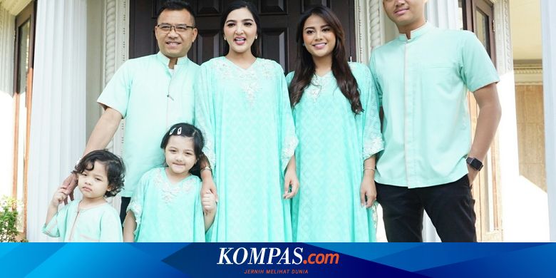 Anang Hermansyah Pilih Hijau Untuk Warna Baju Lebaran Keluarganya