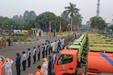 40 Truk Keliling Tangerang Semprot Disinfektan, Wakil Walkot Sebut untuk Ingatkan Pandemi Belum Usai