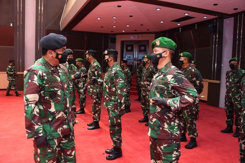 34 Perwira Tinggi TNI Naik Pangkat, Berikut Daftar Namanya