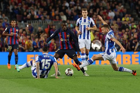 Barcelona Vs Real Sociedad 1-2: Blaugrana Tumbang, Rekor Kemenangan Runtuh