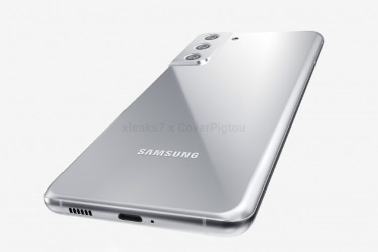 Gambar rekaan Galaxy S21 Plus