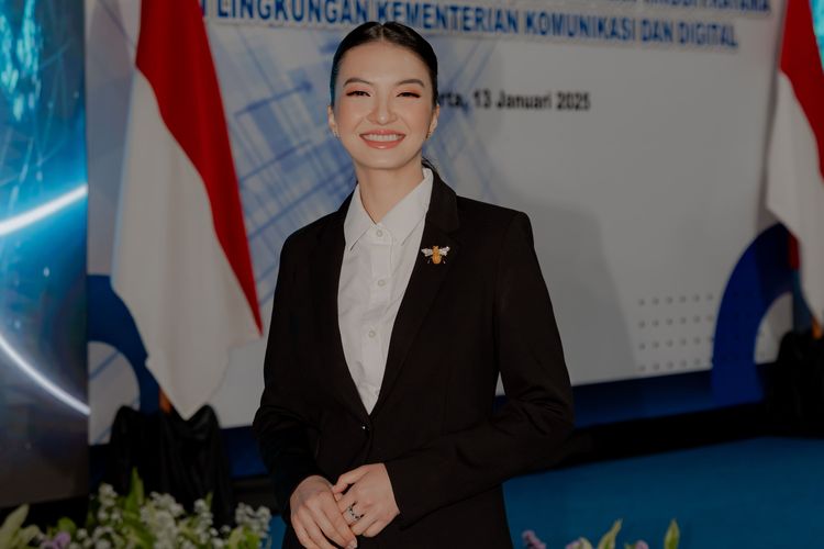 Raline Shah Mundur dari Jabatan Stafsus Menkomdigi
