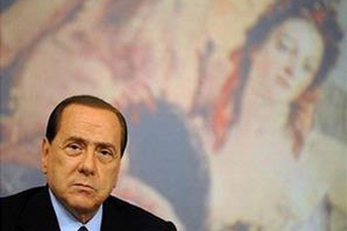Silvio Berlusconi.