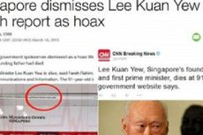 Kepolisian Singapura Selidiki Berita Palsu Wafatnya Lee Kuan Yew