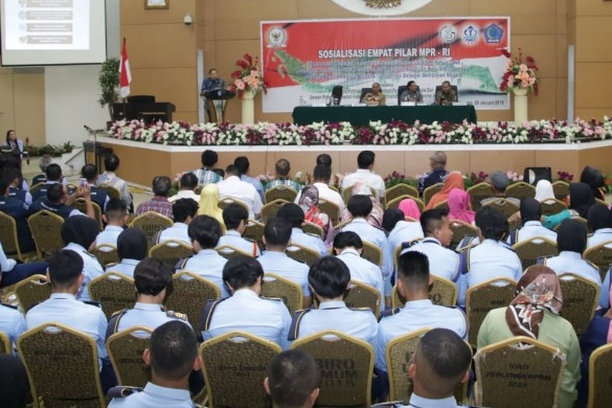 Para peserta sosialiasi yang terdiri dari lebih dari 500 pimpinan dan anggota DPD IPKANI serta masyarakat umum (Dok. MPR RI)
