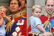 Penampilan Pangeran George di Balkon Istana Inggris Membawa Kenangan