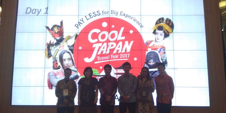 Cool Japan Travel Fair 2017 digelar 7-10 September 2017 di Atrium Utama Mal Taman Anggrek, Jakarta. Ada beragam promo yang ditawarkan selama pameran wisata yang diselenggarakan oleh travel agent H.I.S. Travel Indonesia.