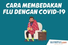 INFOGRAFIK: Cara Membedakan Flu dengan Covid-19