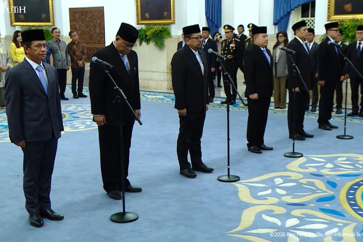 BREAKING NEWS! Reshuffle Kabinet, Prabowo Lantik 6 Pejabat