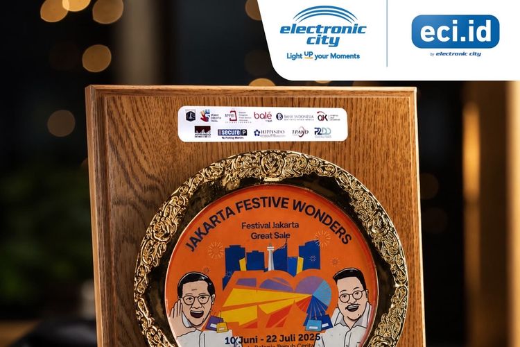 Electronic City Raih Penghargaan Ritel Terbaik Kategori Big Store di Festival Jakarta Great Sale 2026