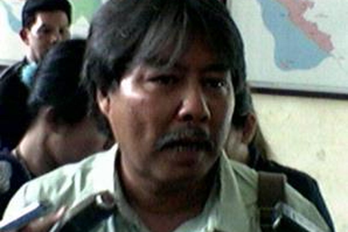 Agus Condro di DPR, Selasa (14/10).