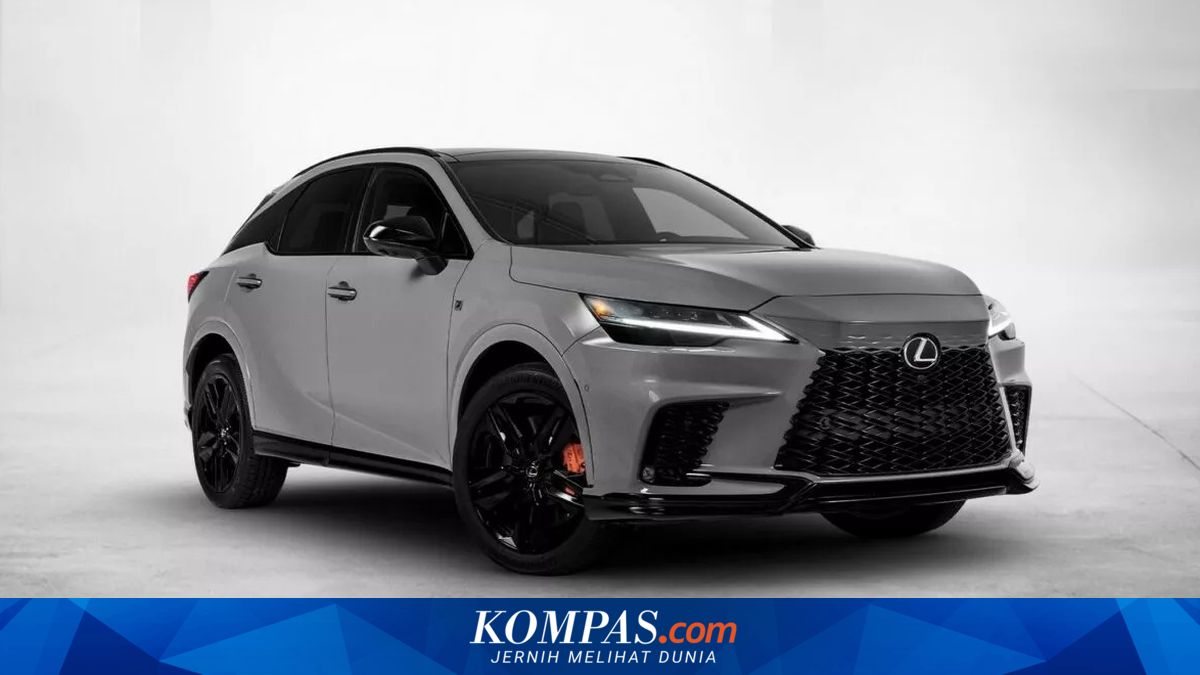 Lexus RX 2025 Dirilis, Ada Edisi Spesial Bernuansa Gelap
