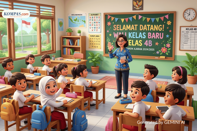 40 Contoh Perkenalan Guru Wali Kelas Baru di Grup WhatsApp Orang Tua dan di Depan Kelas
