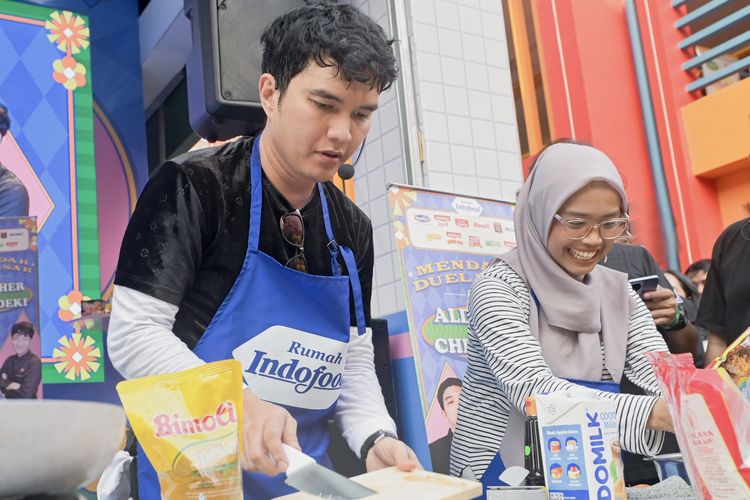 Pengalaman Masak Ayam Geprek Bareng Aldi Taher di Jakarta Fair 2026
