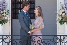 Gaun Pernikahan Cantik pada Pernikahan Pangeran Monako