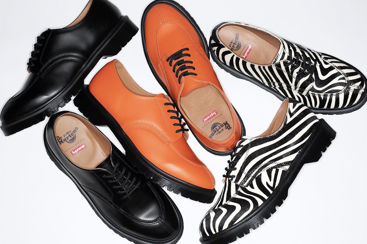 Dr Martens x Supreme 5 Eye