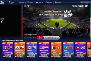 Nonton Piala Dunia 2026 Bisa di MAXStream TV, Ini Harga dan Cara Beli Paketnya