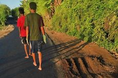 Jalan Provinsi di Alor NTT Senilai Rp 28 Miliar Rusak Sebelum Tuntas Dikerjakan 