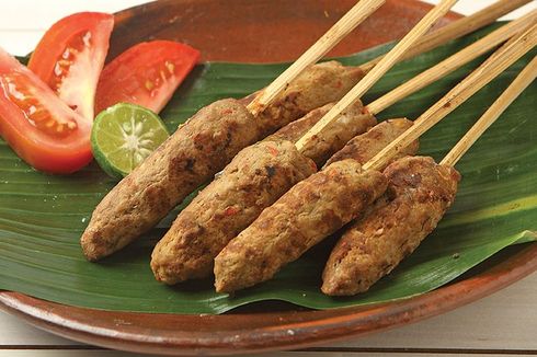 Resep Sate Lilit Daging Sapi, Campur Bagian Lemak