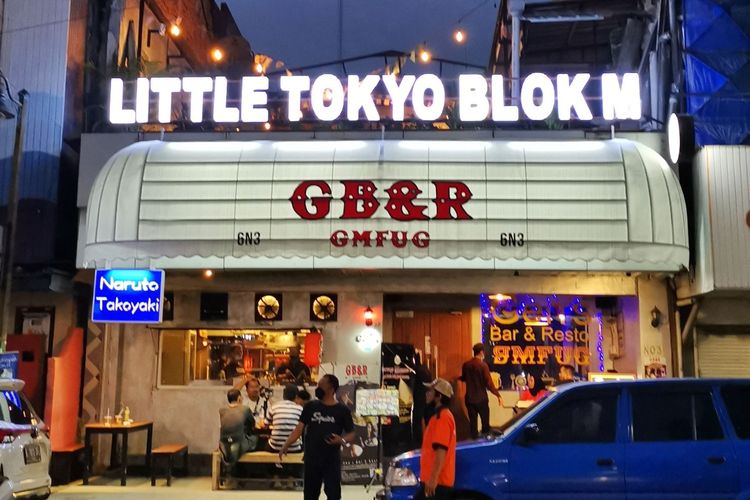 Little Tokyo di Blok M, Jakarta.