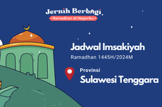 Jadwal Imsak dan Buka Puasa di Provinsi Sulawesi Tenggara, 8 April 2024