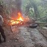 Penutupan Tambang Ilegal Diwarnai Penolakan, Warga Blokir Akses Masuk dengan Bakar Bambu