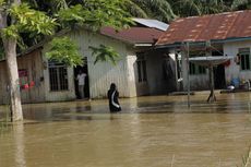 14 Desa di Paser, Kaltim, Terendam Banjir, Aktivitas Warga Lumpuh