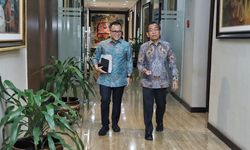 Temui Mensesneg Pratikno, Menpan-RB Anas Bahas Progres Skenario Pemindahan ASN ke IKN