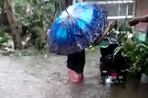 Kampung di Kawasan Perkotaan Salatiga Diterjang Banjir, Air Setinggi Lutut Orang Dewasa