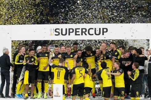 Tumbangkan Bayern Muenchen, Dortmund Juara Piala Super Jerman 2019