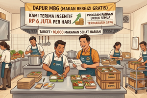BGN Akan Evaluasi Insentif SPPG: Tidak Lagi Rp 6 Juta per Hari
