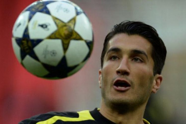 Gelandang Borussia Dortmund, Nuri Sahin.