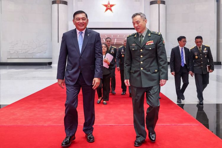 Menhan Sjafrie Temui Jenderal China di Beijing, Sebut Indonesia Terbuka dengan Semua Negara