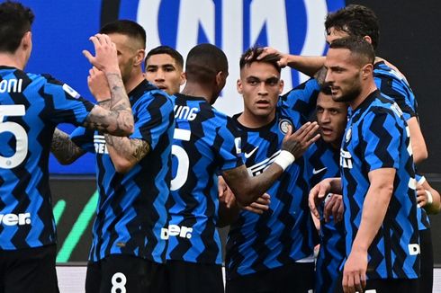 Hasil Inter Vs Sampdoria, Pesta Scudetto dan Laga ke-200 Antonio Conte