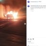 Mobil Terbakar di Terorongan Gancit, Ingat Penyebab Mobil Kebakaran