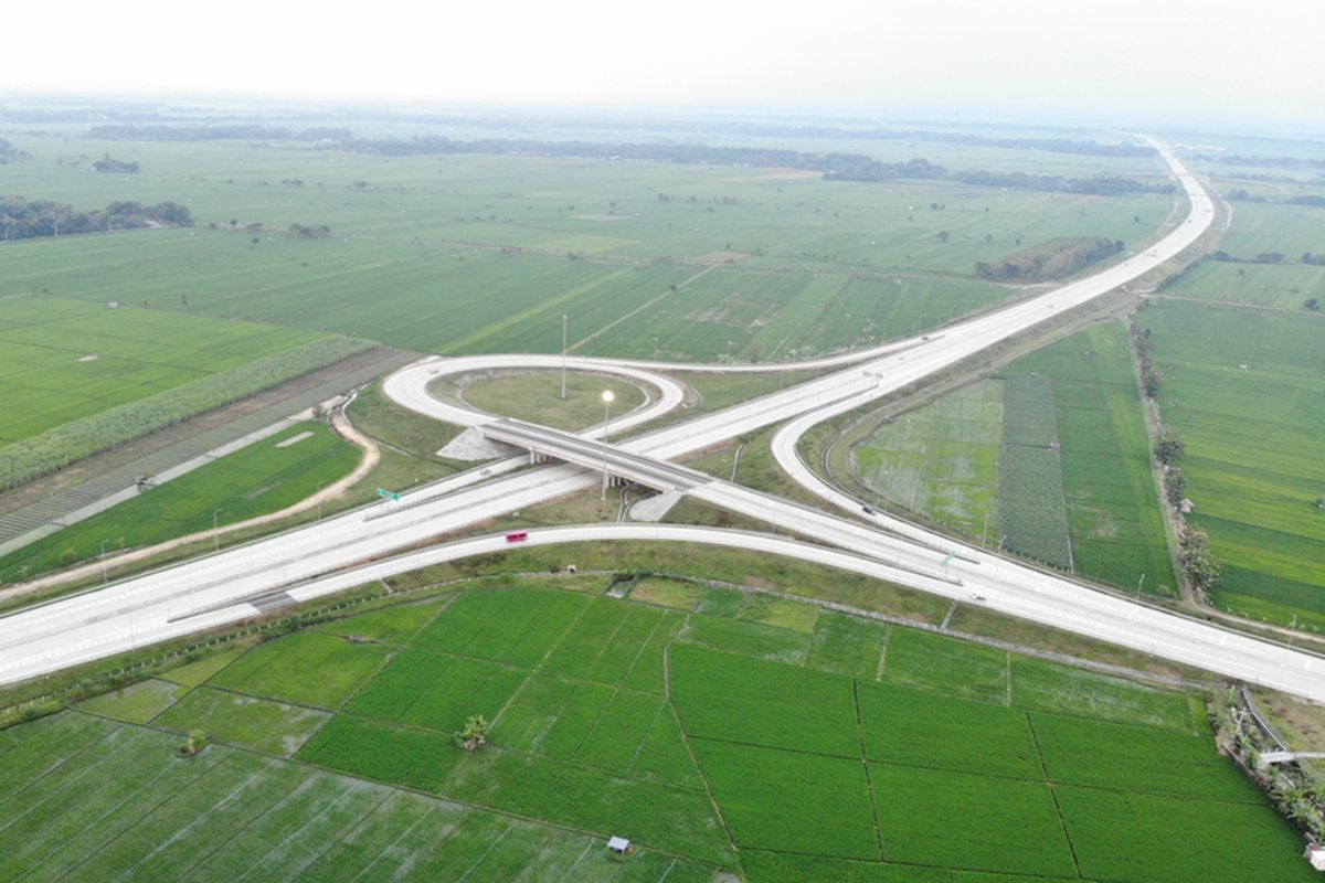 Ilustrasi Tol Ngawi 